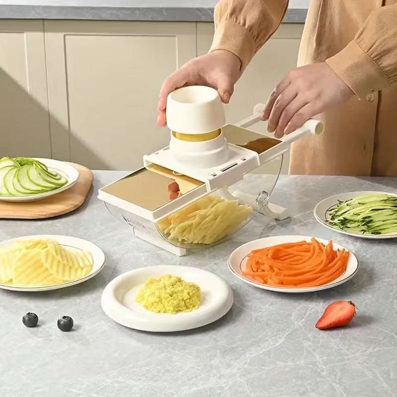 6-Blade Multi-Functional Vegetable and Fruit Slicer