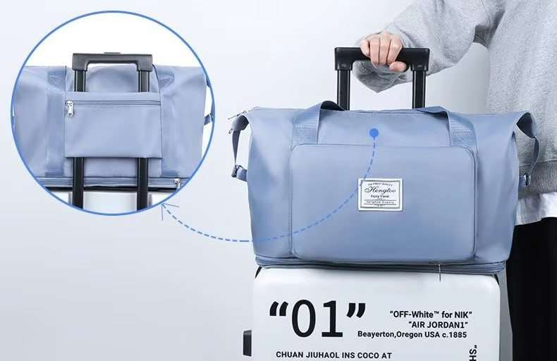 Foldable Women Travel Bag Large Capacity