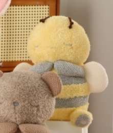 Sleeping breathing Bee plush