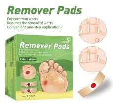 Wart Remover Pads.