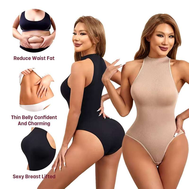Tightfitting Abdominal tightening Jumpsuit halter neck