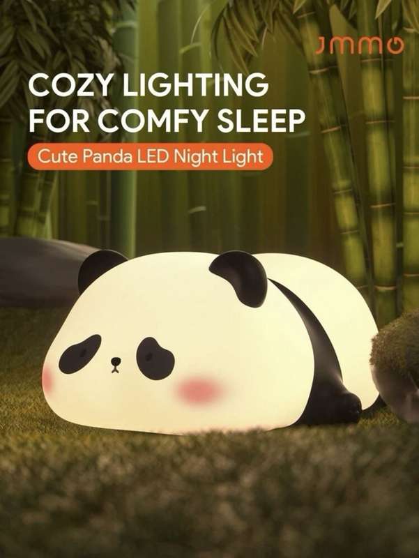 LED Rechargeable Cute Snoozing Panda Sleep Lamp.