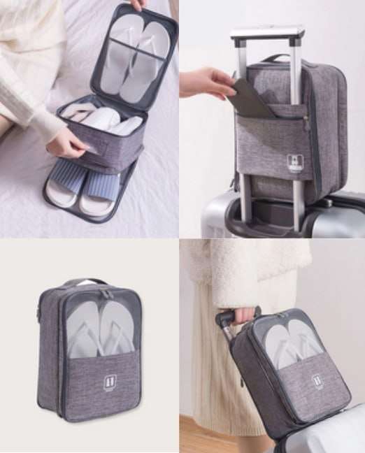1pc Multifunction Shoes Travel Bag,