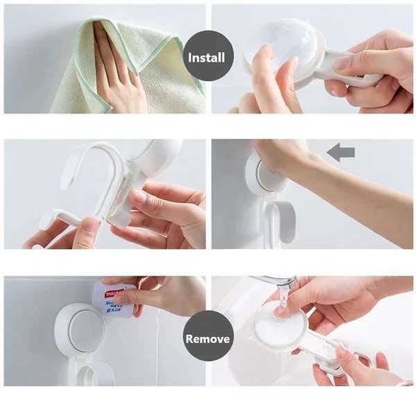 Multi-Function Suction Hook