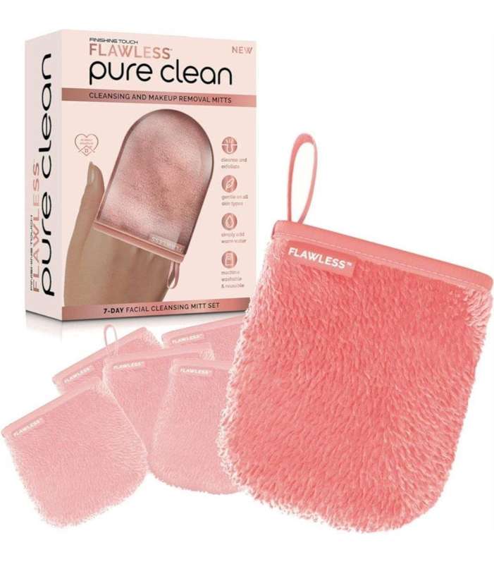 Facial Cleansing Makeup Remover Mitt.