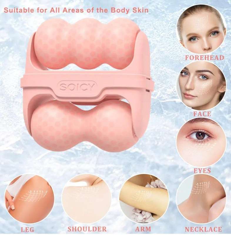 Double-Ended Soicy Ice Roller for Face and Body