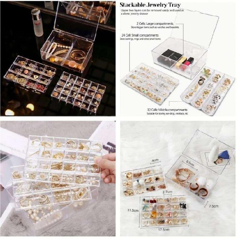 Three Layer Jewelry Organizer