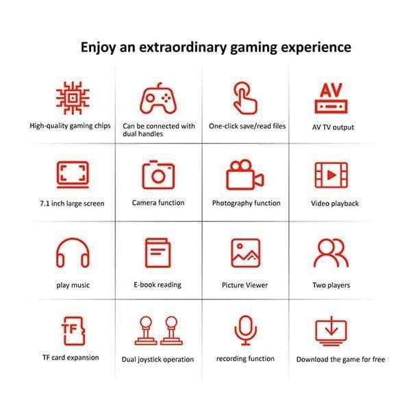 7-inch HD Screen Game Console Q-GS900