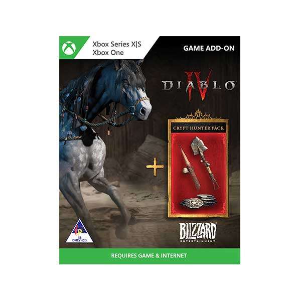 Digital Code: Diablo IV Crypt Hunter Pack (XBSX/XB1)
