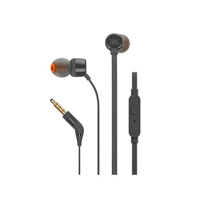 JBL Tune 110 In Ear Earphones - Black