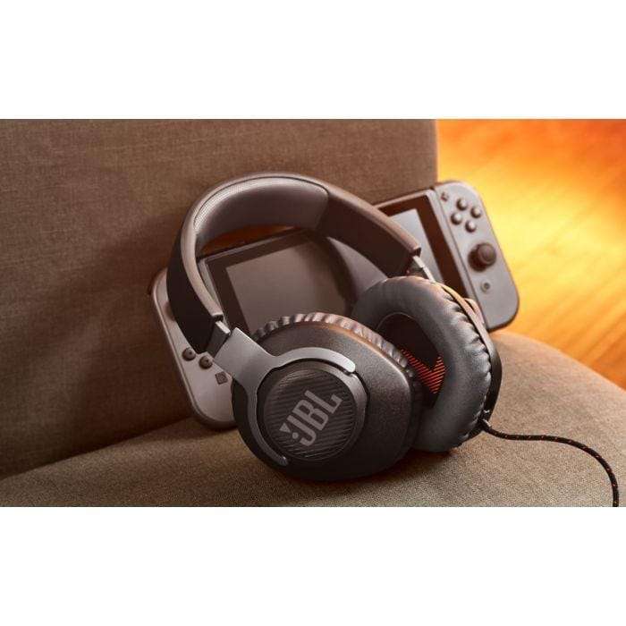 JBL Quantum 100 Wired Over-Ear Gaming Headset With Detachable Mic - Black