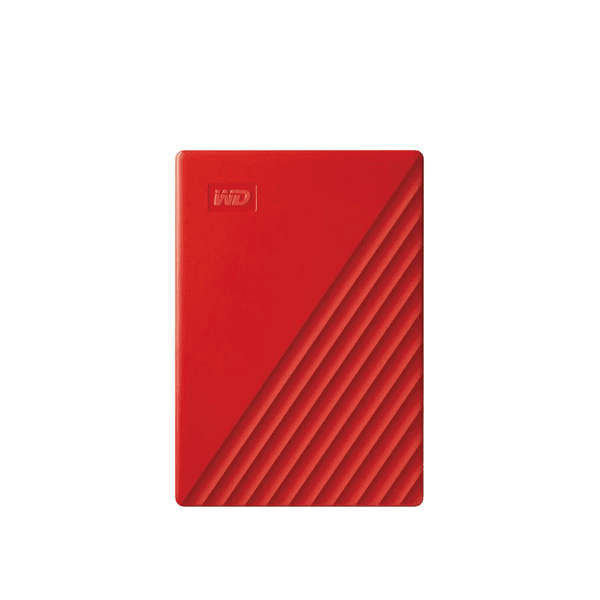WD My Passport Portable Hard Drive Red Worldwide - 2TB
