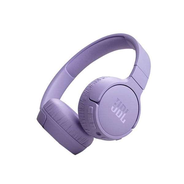 JBL Tune 670NC Wireless Bluetooth On-Ear Adaptive Noise Cancelling Headphones - Purple