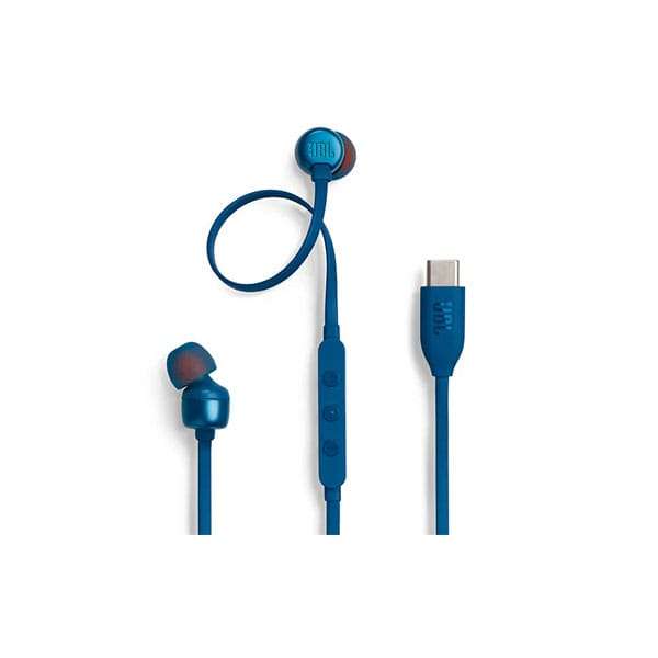 JBL Tune 310C USB Type-C In-Ear Headphones - Blue