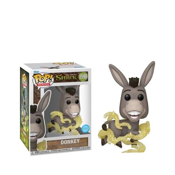 Funko POP! Movies: Shrek  Donkey (Glitter)