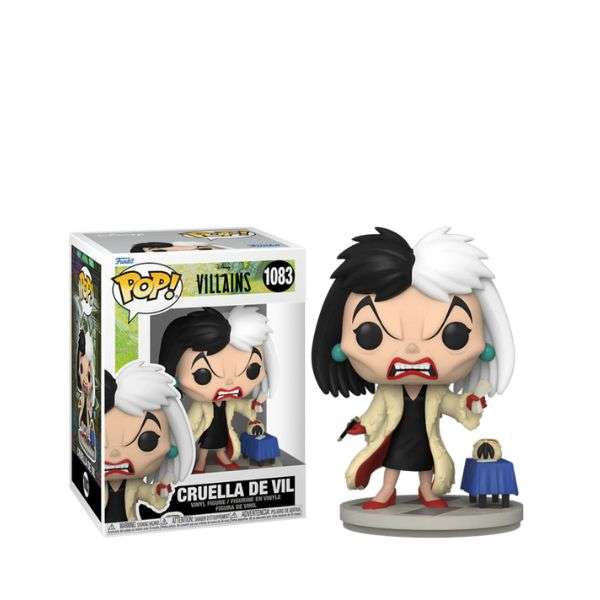Funko Pop! 101 Dalmatians - Cruella de Vil Ultimate Disney Villains