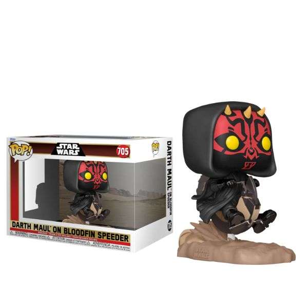 Funko Pop! Star Wars Episode I - The Phantom Menace - Darth Maul on Bloodfin Speeder 25th Anniver...