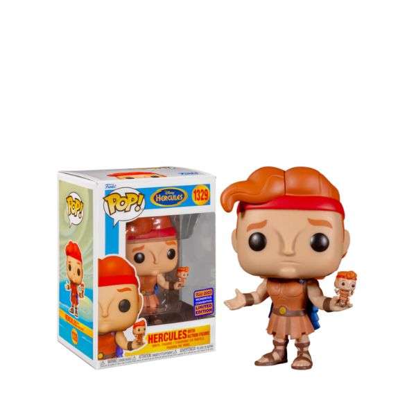 Funko Pop! Hercules - Hercules With Action Figure(2023 Wondrous Convention Exclusive)