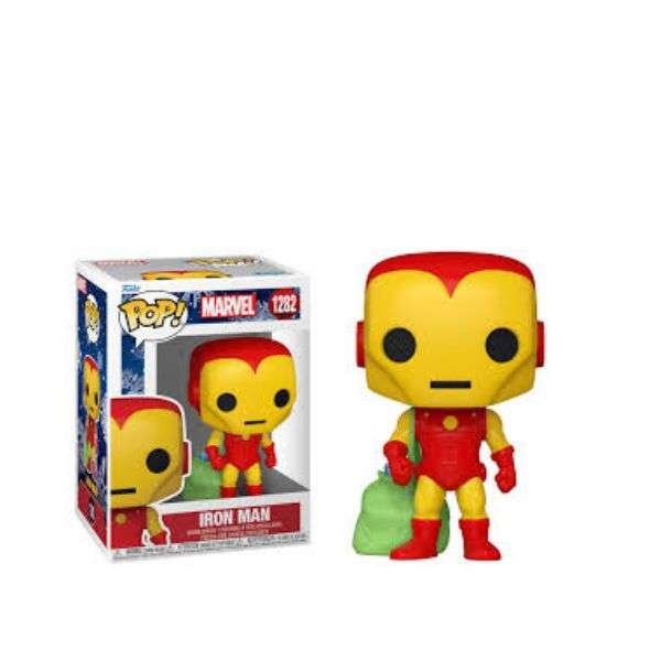 Funko Pop! Marvel: Holiday Iron Man With Gifts
