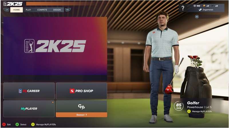PGA Tour 2K25 (PS5)