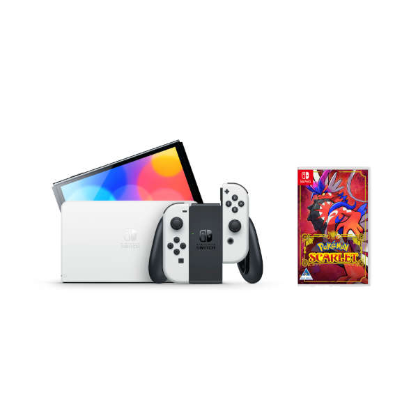 Nintendo Switch OLED White + Pokémon Scarlet