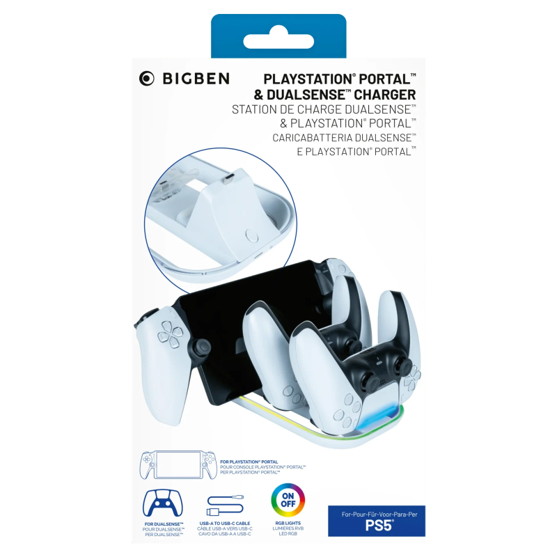 Nacon Playstation Portal And Dualsense Charger