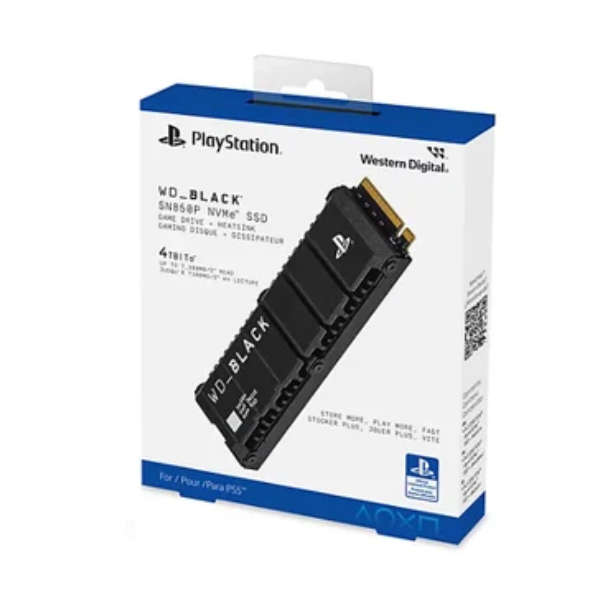 WD Black SN850P NVMe SSD for PS5 Consoles  4TB