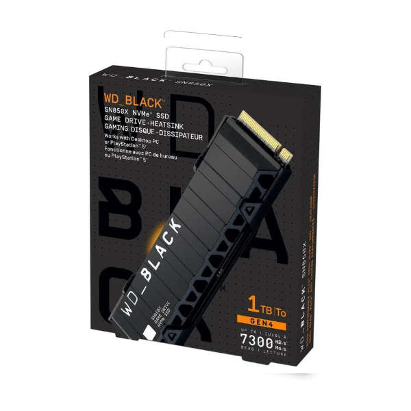 WD Black SN850X NVMe SSD for PS5 Consoles  1TB