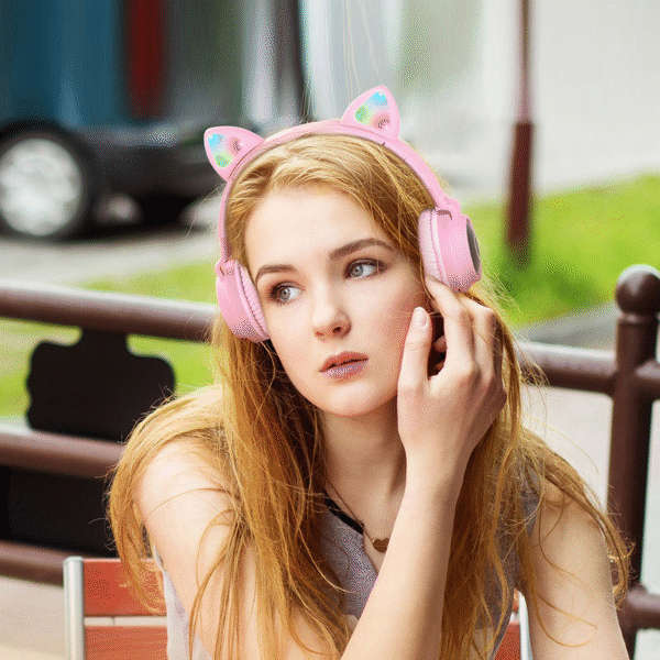 Hoco W27 Cat Ear Wireless Headphones