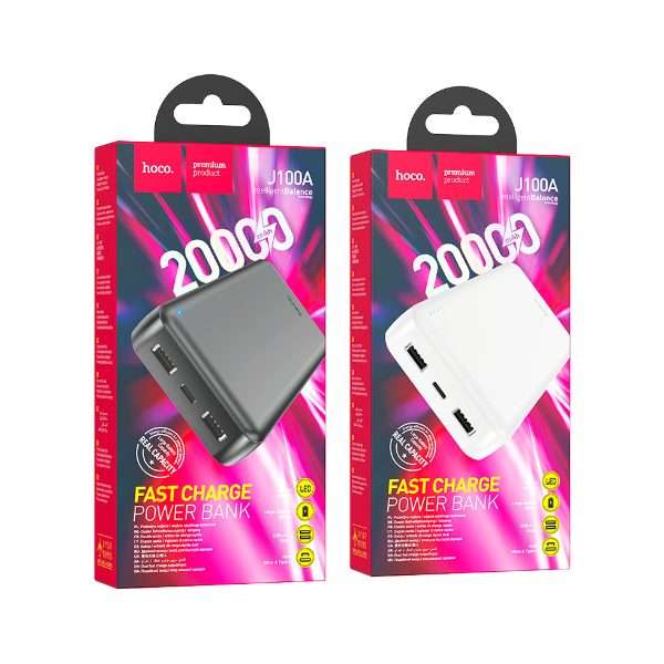 Hoco J100A Fast Charge Power Bank 20000mAh