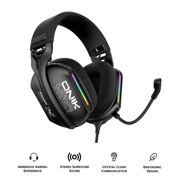 ONIKUMA X12 RGB Wired Gaming Headset