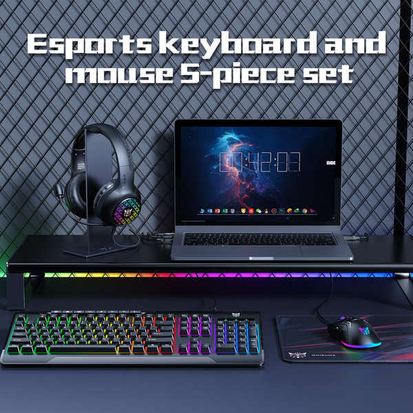 ONIKUMA TZ5006 5-in-1 Gaming Combo Set