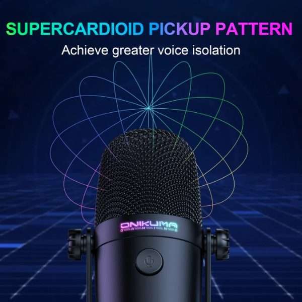 ONIKUMA M830 Condenser Microphone