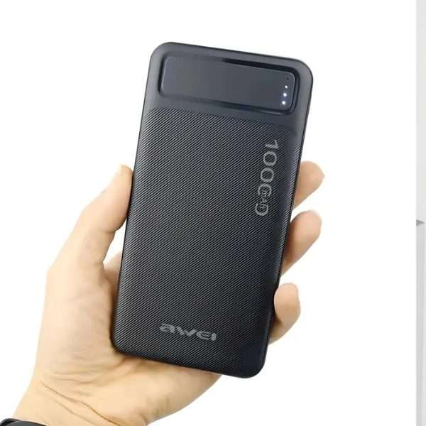 Awei P5K Portable Power Bank White 10000 mAh