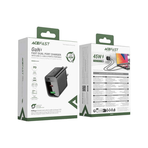 ACEFAST Fast Charge Wall Charger A106 PD45W