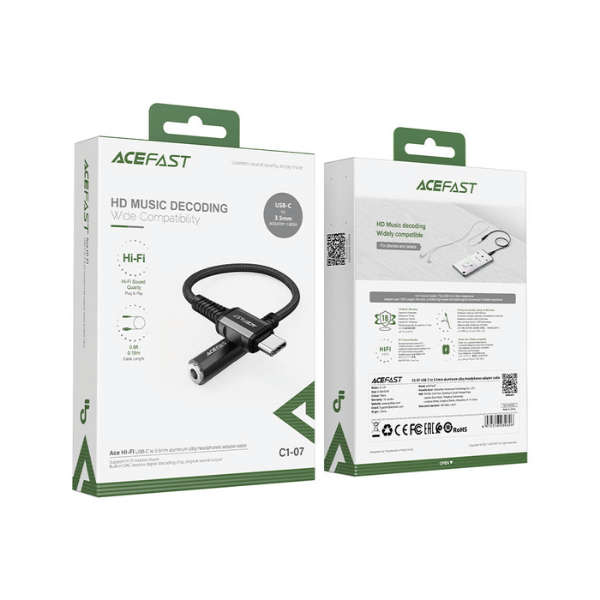 ACEFAST Audio cable C1-07 USB-C to 3.5mm female