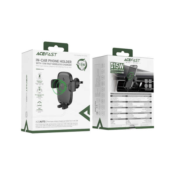 ACEFAST D48 Wireless Fast Charger Car Holder