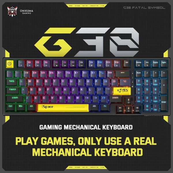 ONIKUMA G38 Wired Mechanical Keyboard