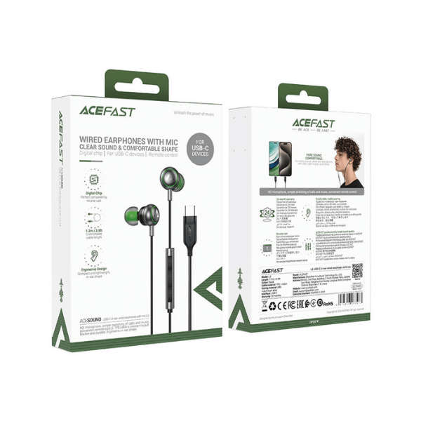 ACEFAST L5 Wired Earphones (USB-C)