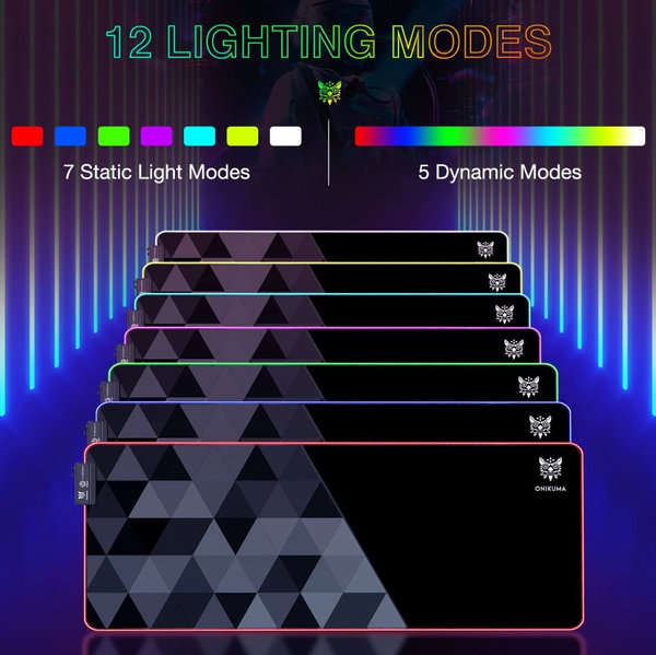 ONIKUMA MP006 RGB Mousepad