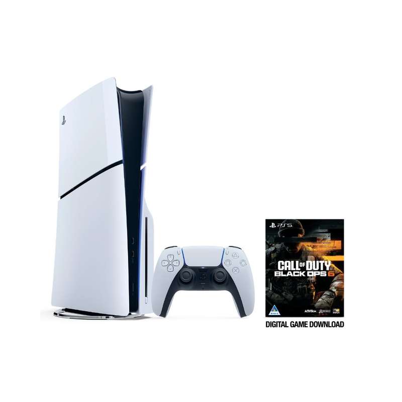 PlayStation 5 Slim Disc Edition + Call of Duty: Black Ops 6 (Digital Code) Bundle