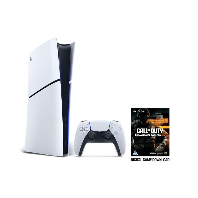 PlayStation 5 Slim Digital Edition + Call of Duty: Black Ops 6 (Digital Code) Bundle