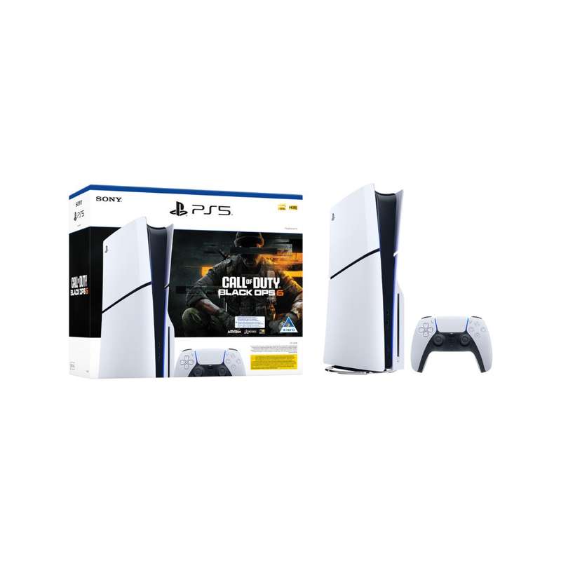 PlayStation 5 Slim Disc Edition + Call of Duty: Black Ops 6 (Digital Code) Bundle