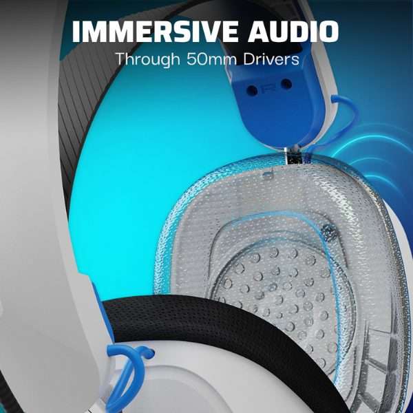 PDP Phantom Air PlayStation Wireless Headset  White