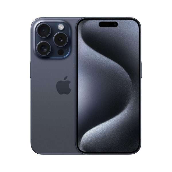 Apple iPhone 15 Pro Max 256GB - Blue Titanium (RENEWED)