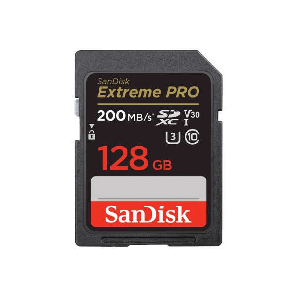 SanDisk Extreme PRO SDXC UHS-I CARD - 128GB