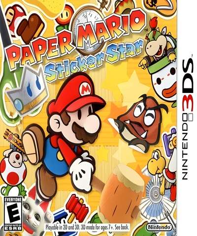 Paper Mario Sticker Star - Nintendo 3DS