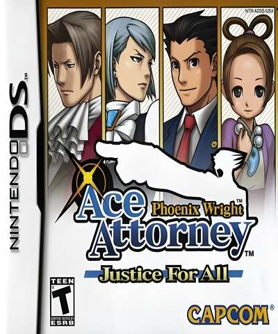 Phoenix Wright Ace Attorney Justice for All - Nintendo DS