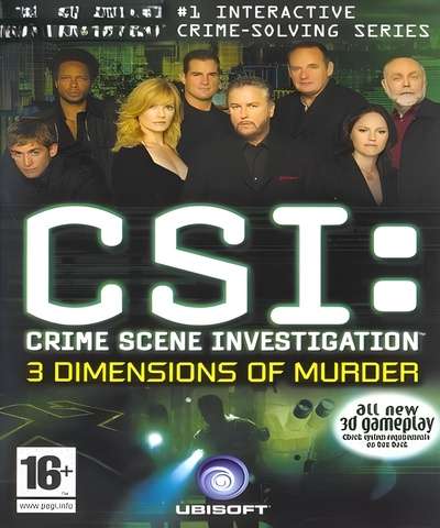 CSI Crime Scene Investigation 3 Dimensions of Murder - PS2