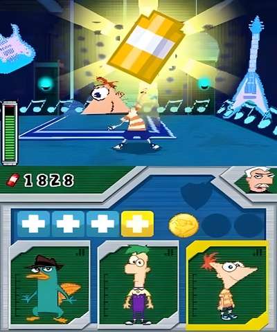 Phineas and Ferb Across the 2nd Dimension - PSP
